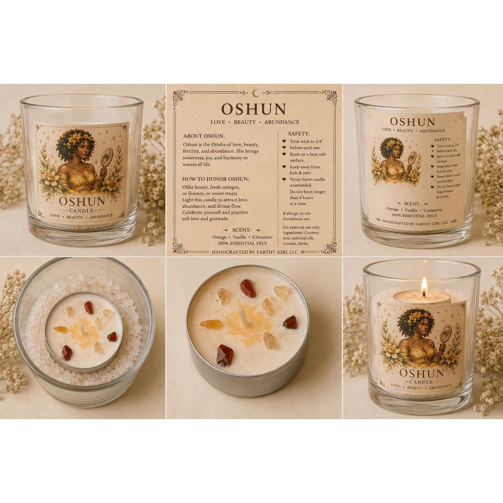 Oshun Tea Light‎ Candle Set